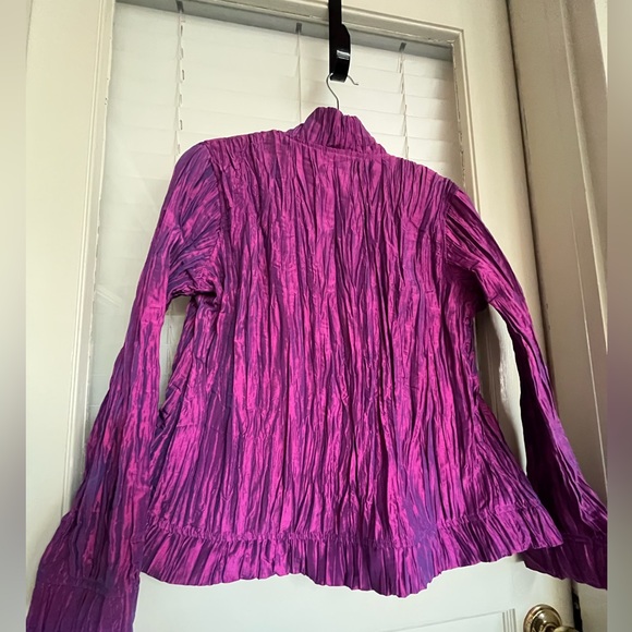 CHICO’S GORGEOUS STRETCHY JACKET BY CHICO’S SIZE 1 - Picture 9 of 10